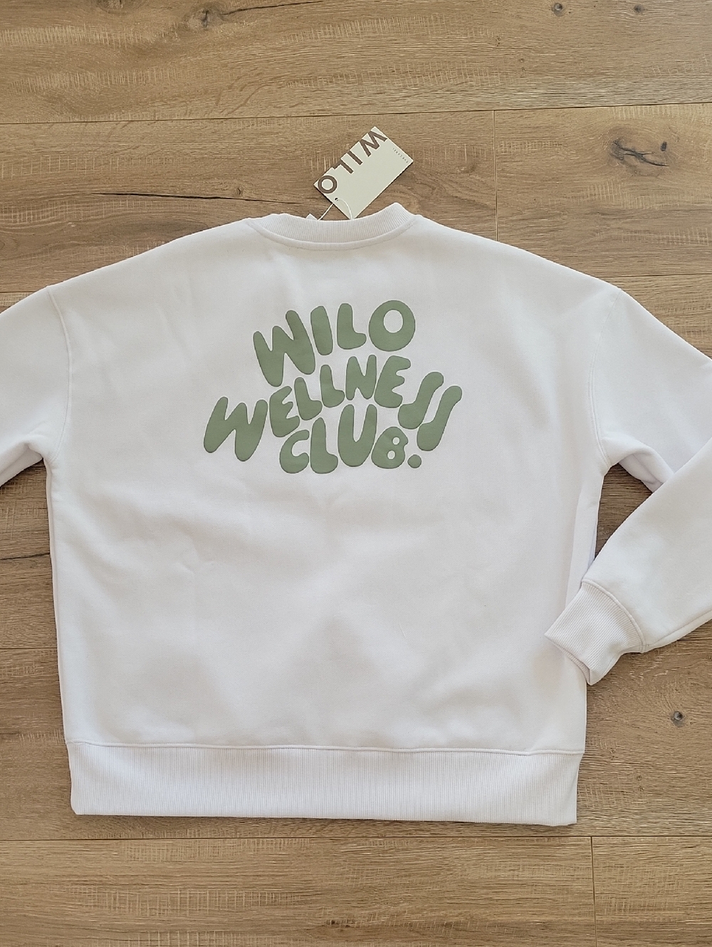 NWT Wilo The Label Wellness Crewneck Sweatshirt Size XS